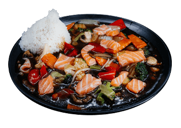 Produktbild Chop Suey mit Lachs
